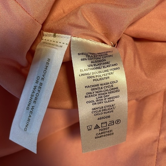 Career Contemporary Mini Skirt LOFT Pink 14 Zip Barbiecore Femme Retro Mod - Picture 13 of 13